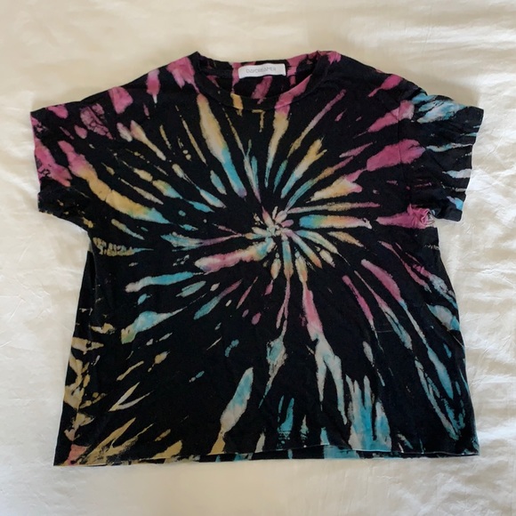 Daydreamer Tops - Daydreamer LA Reverse Tie-Dye T-Shirt